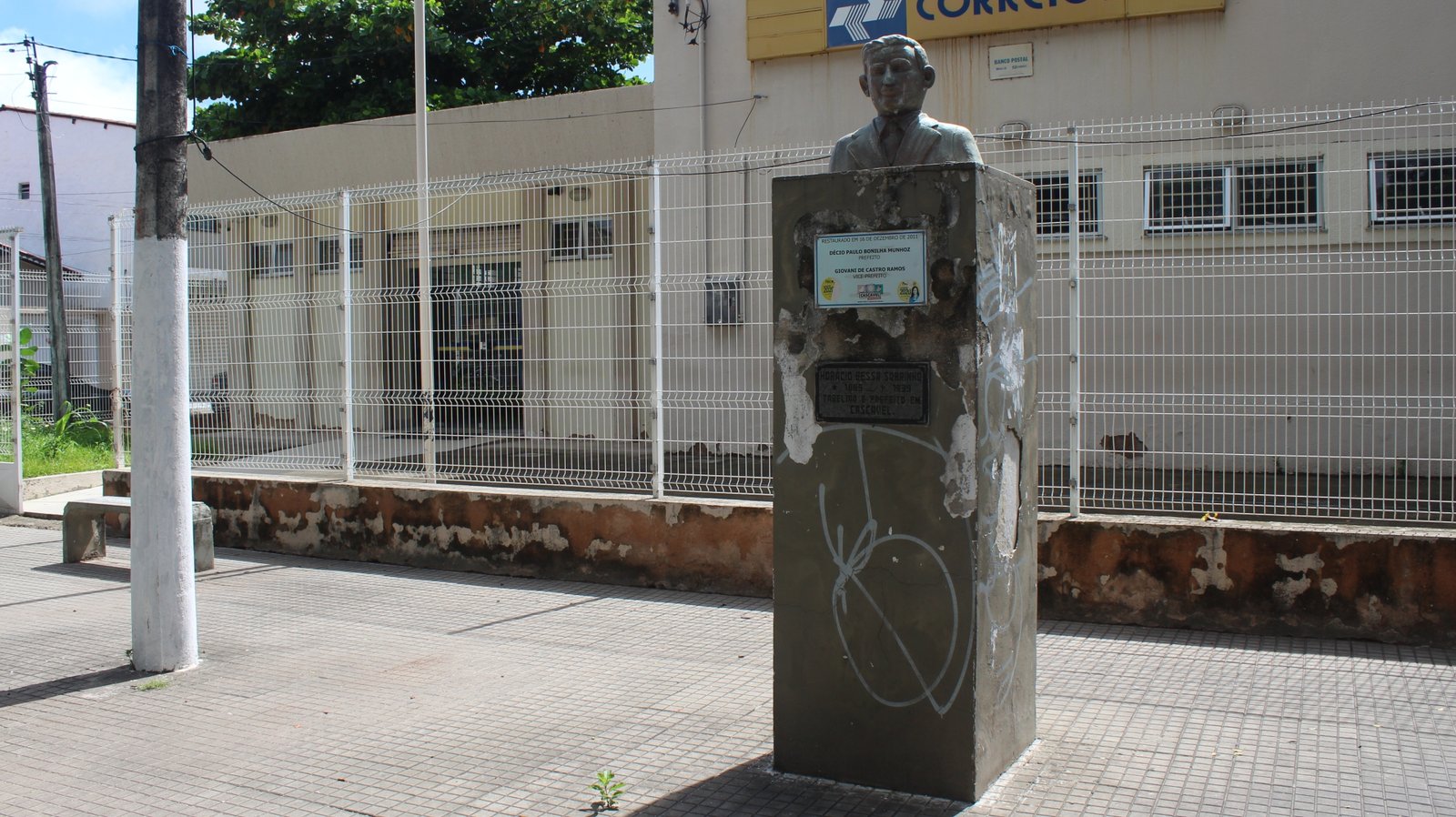 No dia 2 de maio de 1970 foi inaugurada a Praça Horácio Bessa